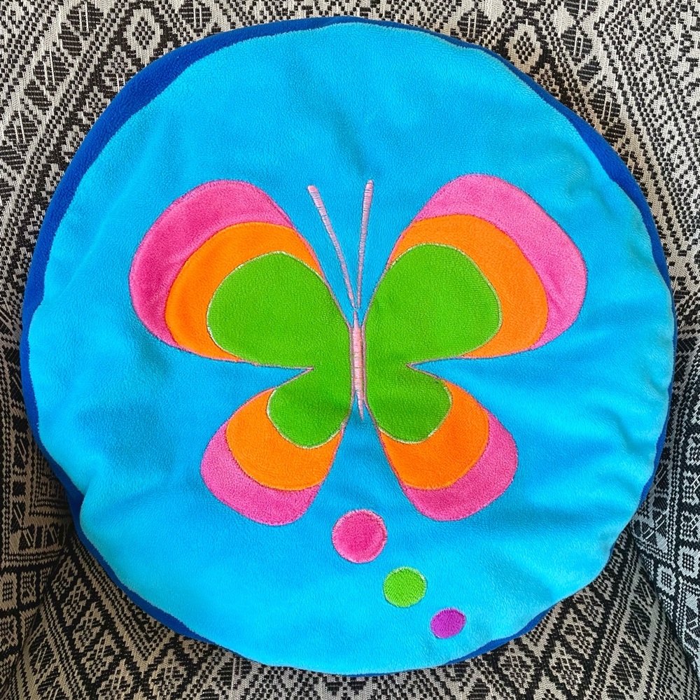 Vintage 90’s Butterfly Pillow